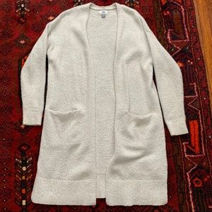 Old navy long cardigan with pockets